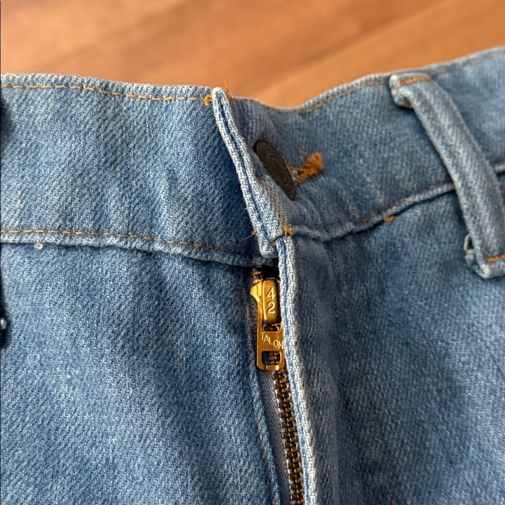 Vintage Levi’s Size 28 Orange Tab Jeans Blue Coastal Cowgirl Rodeo Festival Boho - Picture 6 of 16